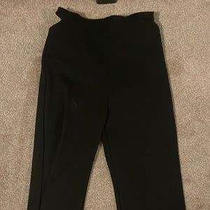 Subsurface thong knit pants bell bottoms